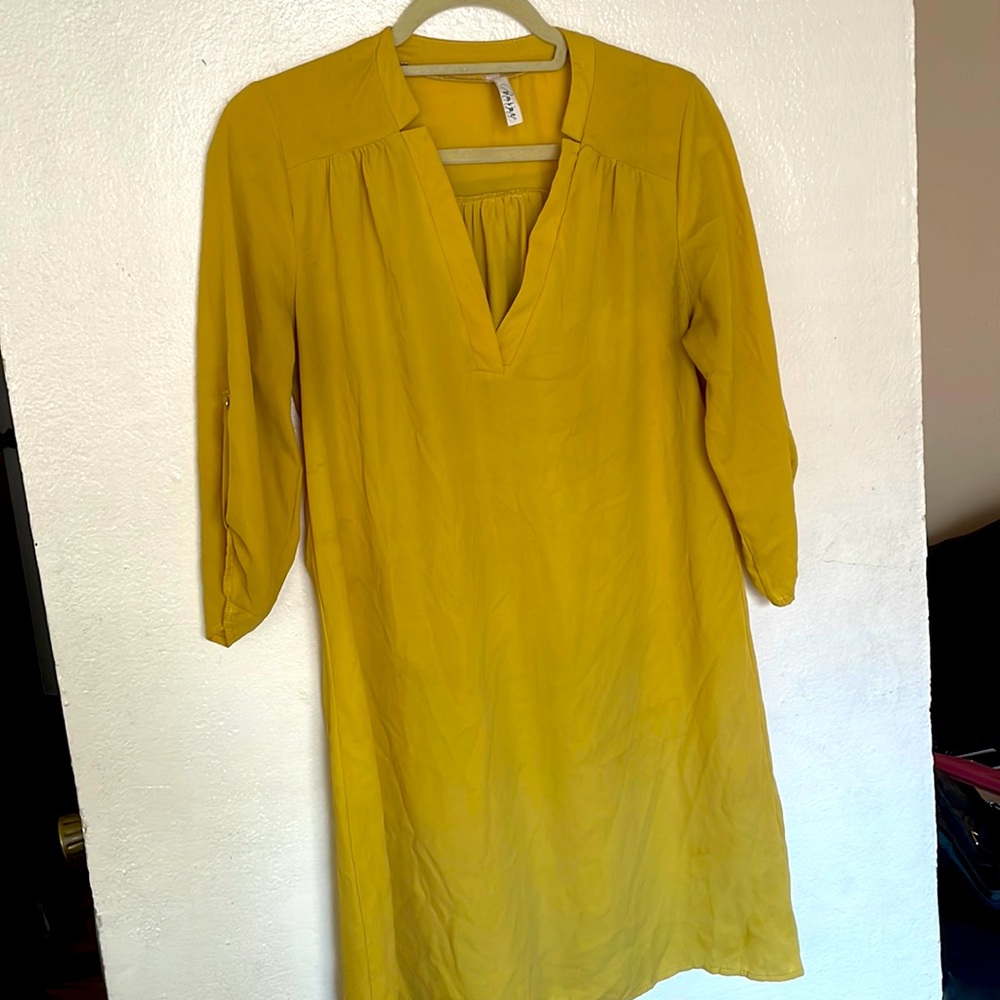 Yellow blouse
